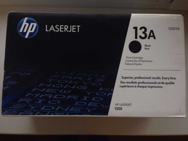 Продам: картридж лазерный HP 13A (Q2613A