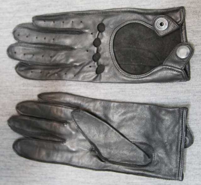 Продам: Перчатки черная кожа короткие
