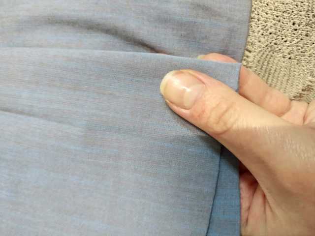 Продам: кусок ткани тонкой смесь голубого серого