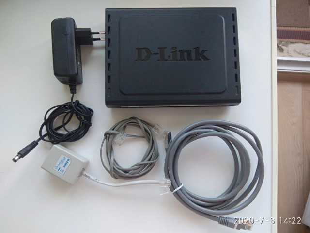 Продам: DSL-2540U ADSL-модем, маршутизатор, комм