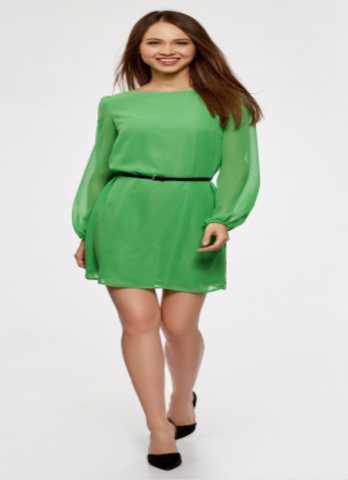 Продам: Зеленое платье Oodji