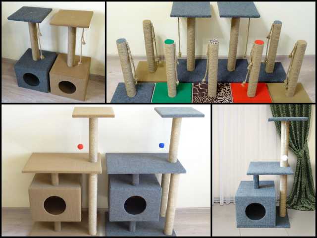 Продам: Когтеточки и домики для кошек