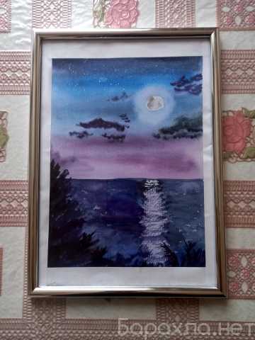 Продам: Картина ручной работы "Лунная ночь"