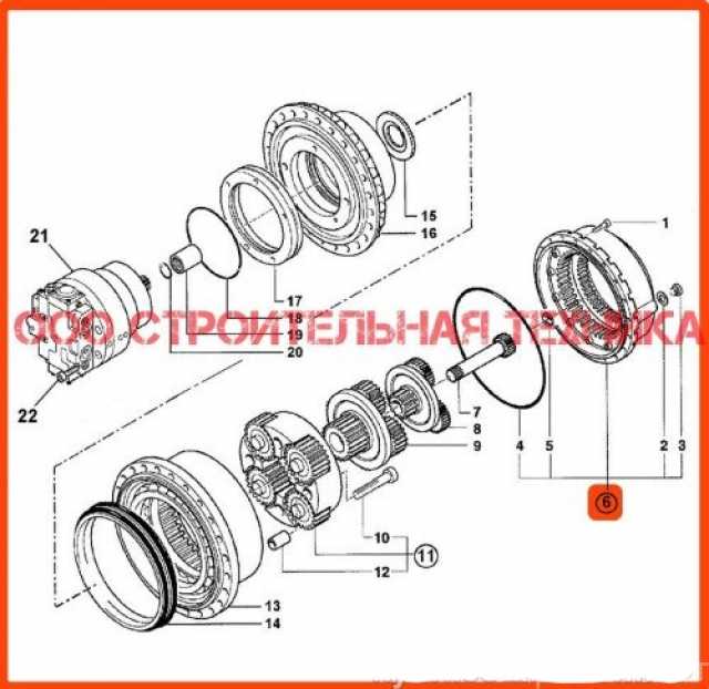 Продам: Крышка редуктора JCB330/360, № 332/D1953