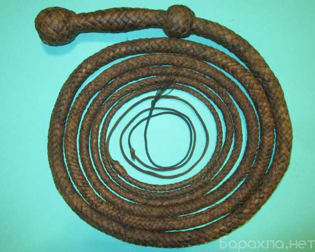 Продам: Кнут кожа (сыромять) Snake Whip 4,99 м