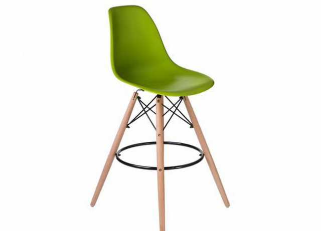 Продам: Барный стул Eames lmzl-PP623G Зеленый