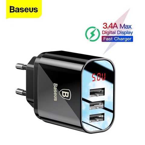 Продам: зарядное устройство Baseus 3 USB,3.4A