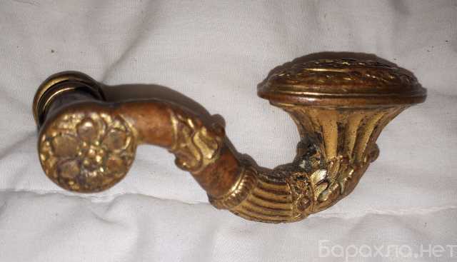 Продам: ручка старинная бронзовая с золочением