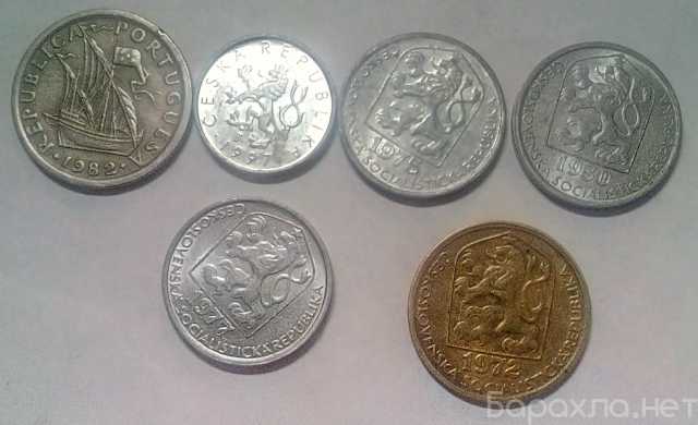Продам: Набор монет Чехословакия геллеры, 1975-1