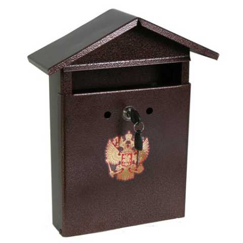 Отдам даром: Уличный почтовый ящик Домик с гербом
