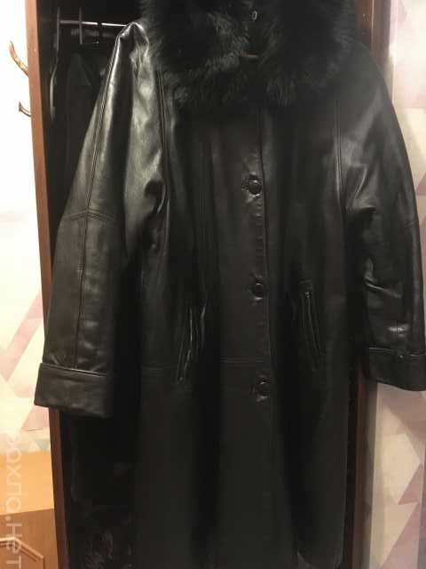Продам: Пальто кожаное
