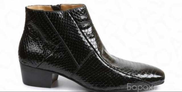 Продам: Ботинки из змеиной кожи