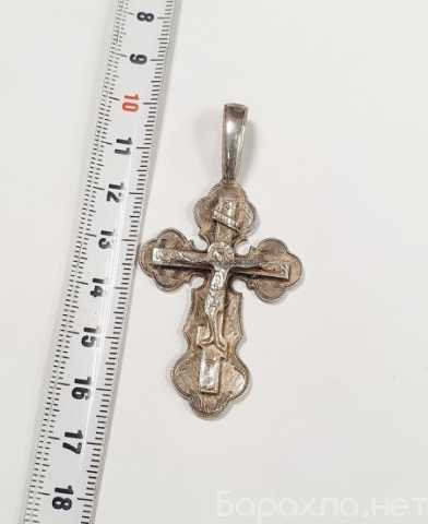 Продам: Подвеска крест из серебра 925 14гр