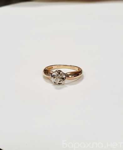 Продам: Золотое кольцо с бриллиантом 2.87гр 16.5