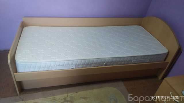 Продам: кровать односпальная с матрасом 2 шт