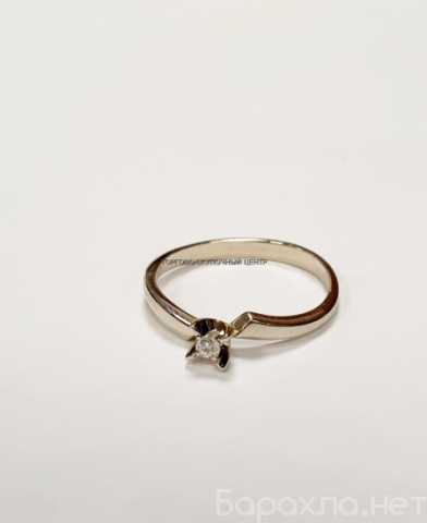 Продам: Кольцо золото 585 с бриллиантом 1.93гр