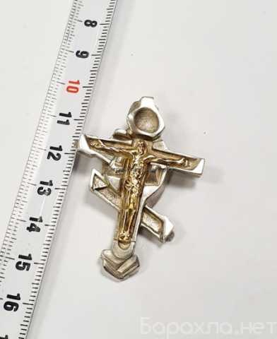 Продам: Подвеска крест из серебра 925 15гр. и зо