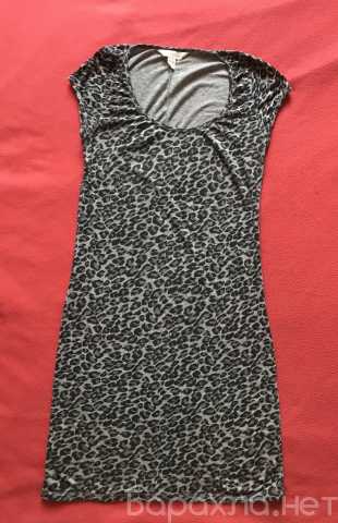 Продам: Платье Zara серое леопардовое мини S-M