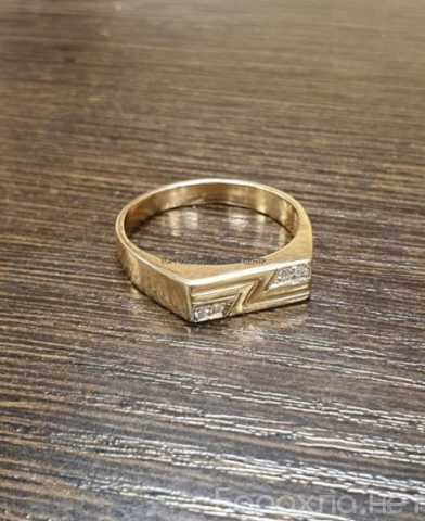 Продам: Мужское золотое кольцо 585 Размер 20.5-2