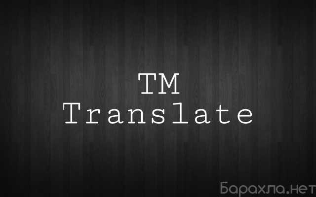 Предложение: Письменный и устный перевод (технический
