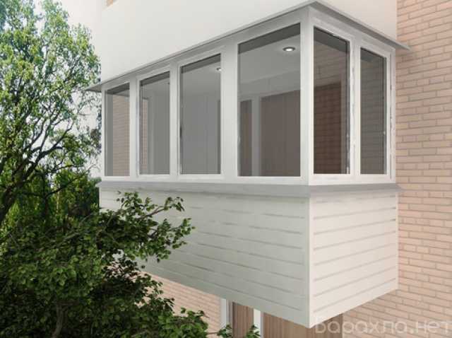 Предложение: Остекление лоджий и балконов отделка