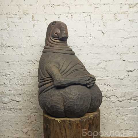 Продам: Скульптура парковая "Ждун"из дерева