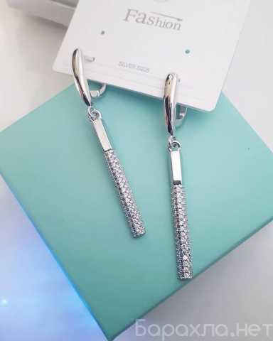 Продам: Серьги Long Silver Tiffany Style Е273