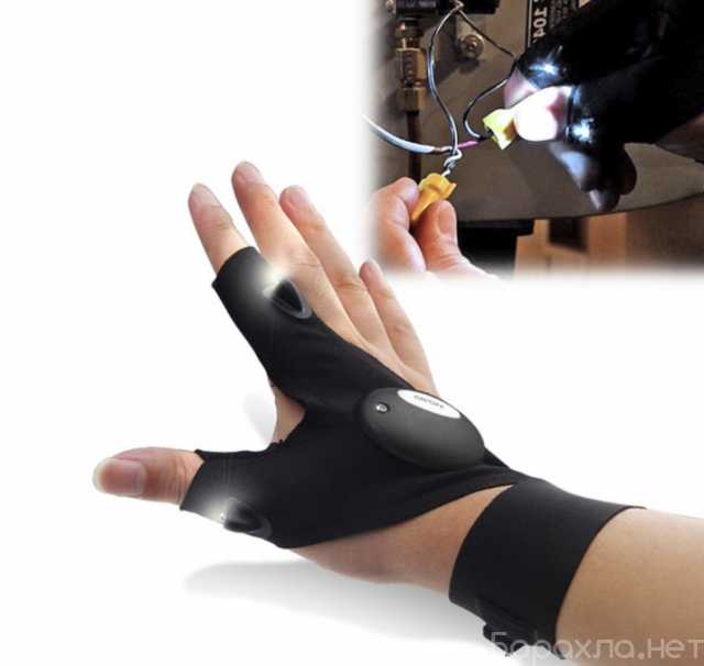Продам: Перчатка на пальцы с LED освещением