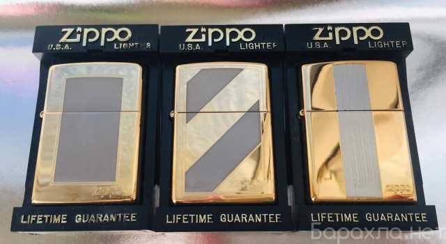 Продам: Zippo серии Two - Tone Gold and Silver