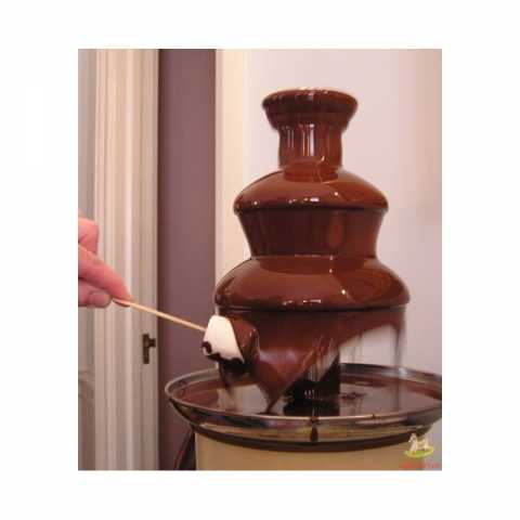 Предложение: Шоколадный фонтан на день рождения домой