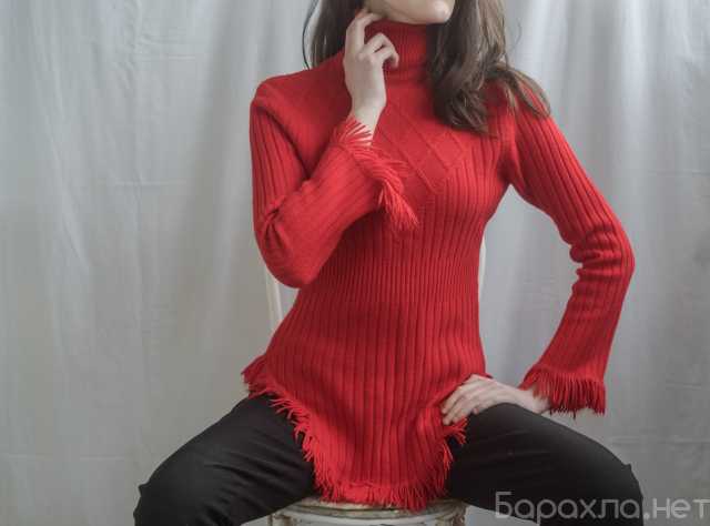 Продам: Свитер женский красный, размер 40-42