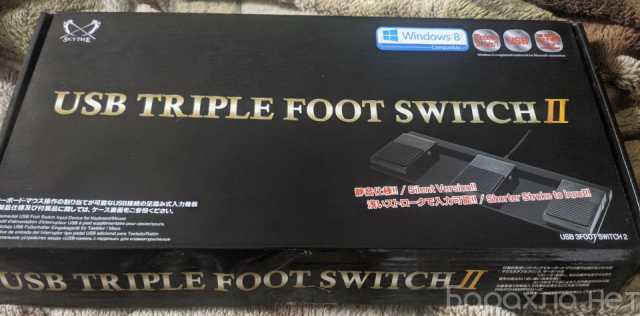 Продам: игровые педали Scythe USB triple foot sw