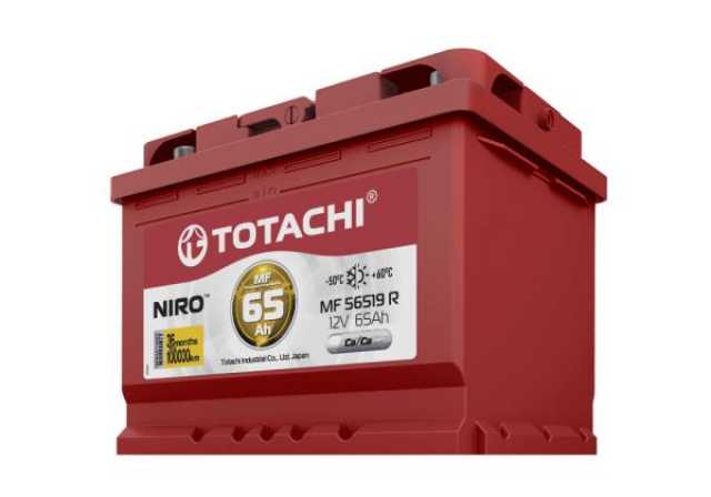 Продам: Аккумулятор TOTACHI NIRO MF 56519, 65а/ч