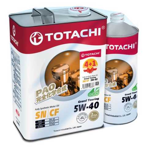 Продам: TOTACHI Grand Touring SN Синт 5W40 4+1