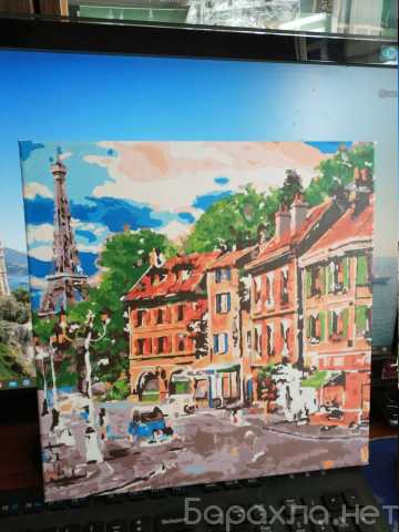 Продам: Париж Картина на стену холст 30x30 см