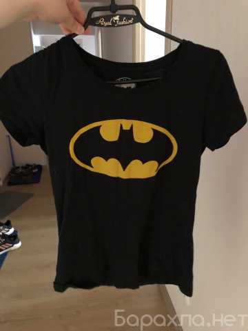 Продам: Чёрная футболка с логотипом Batman