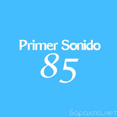 Предложение: Компания звукозаписи Primer Sonido 85