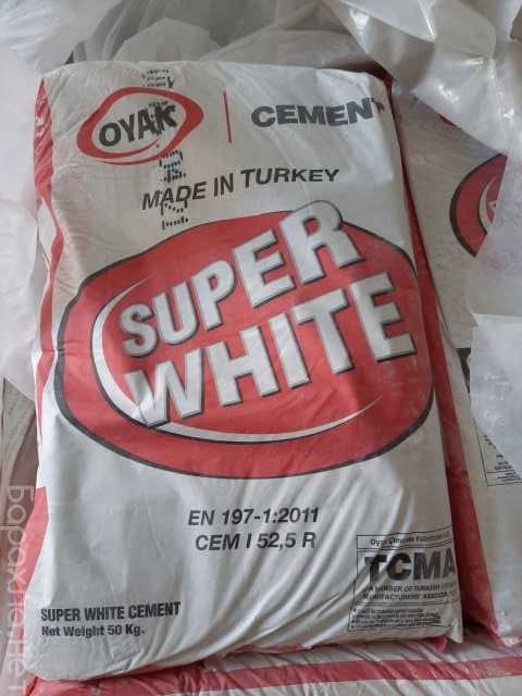 Продам: Белый цемент adana М600 Д0 Турция