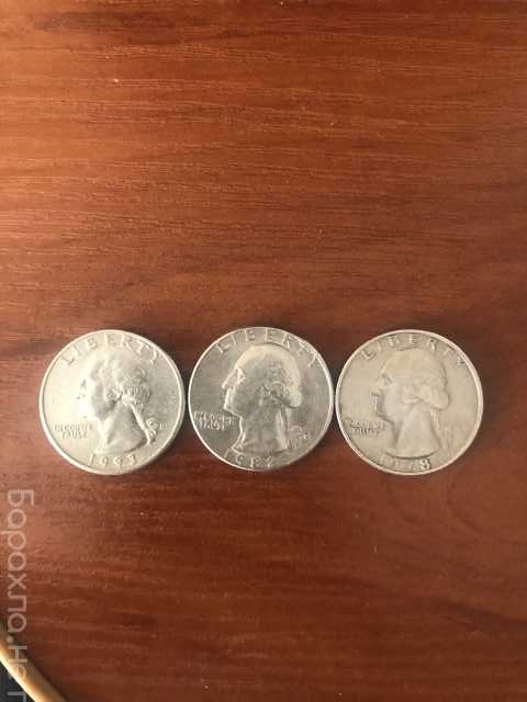 Продам: Монеты liberty quarter dollar