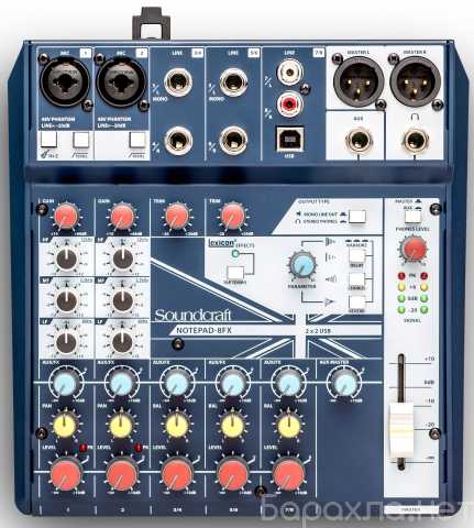 Продам: Пульт звуковой soundcraft notepad-8FX