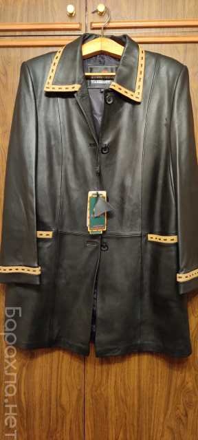 Продам: Куртка женская кожаная чёрная