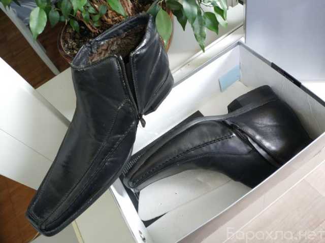 Продам: * Новые черные ботинки без шнурков зима