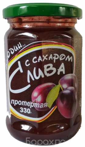 Продам: Слива протертая с сахаром