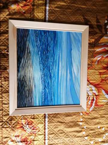 Продам: Картина "море. Вечер" 502×435 мм масло