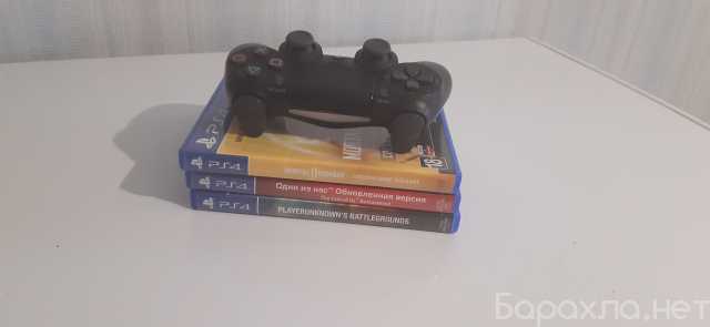 Продам: джойстик и диски PS4(практически новые)