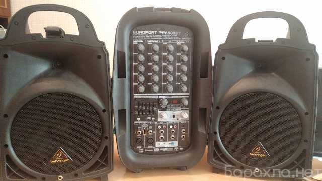 Продам: аудиосистема behringer europortppa500bt