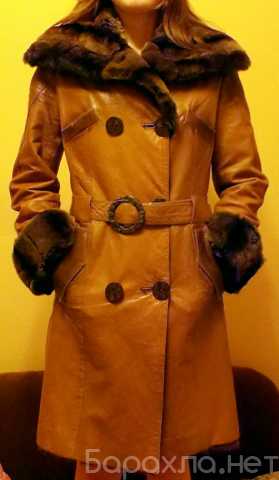 Продам: Пальто из натуральной кожи и меха