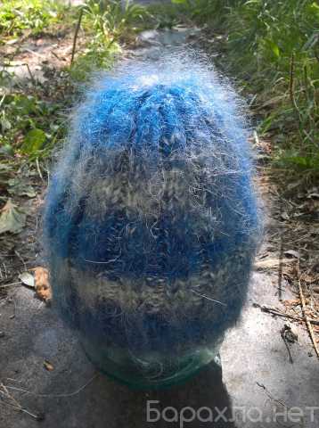 Продам: Шапка женская вязанная голубого оттенка
