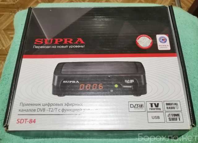Продам: ТВ-тюнер Supra SDT-84