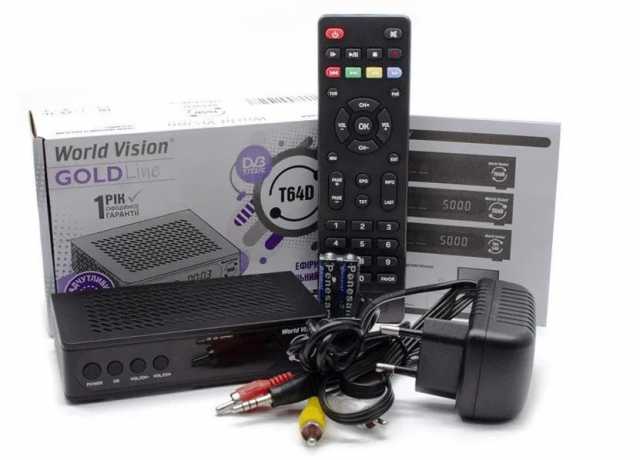 Продам: ТВ ресивер world vision t 64d